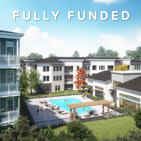 Fully Funded. The Hendrix Aerial Rendering